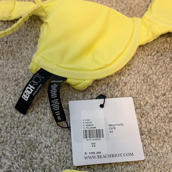 Beach Riot Yellow Bikini - Picture 5 of 6